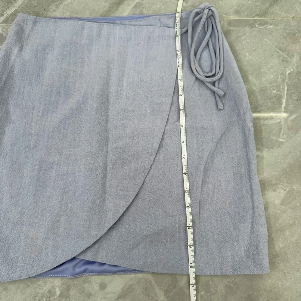 Women’s Altar’d State Wrap Side Tie Mini Skirt Small - Picture 16 of 16